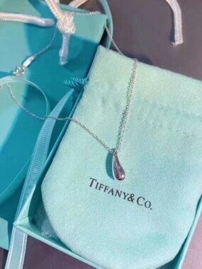 Tiffany & Co. Simple Water Drop Necklace